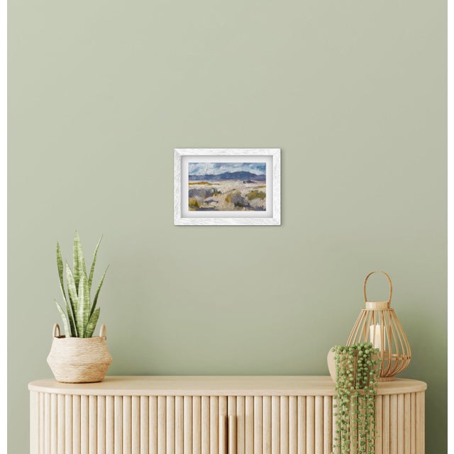 Earth Tone Abstract Desert Landscape Oil Painting – Southwestern Wall Art by L Haas For Sale In Reno/Lake Tahoe - Image 6 of 9