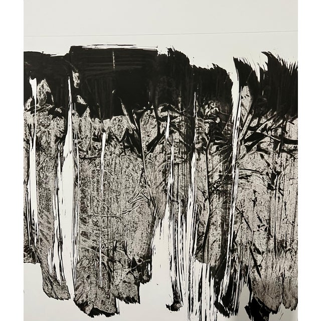 Chihung Yang, Abstract Expressionist Taiwanese Etching Chihung Yang Chinese Calligraphy Art, 2014 For Sale In Miami - Image 6 of 8