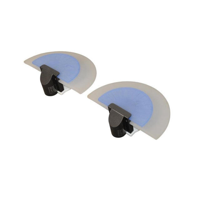 Blue Blue Diva Wall Lights from Arteluce, Italy, 1980s, Set of 2 For Sale - Image 8 of 9