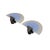 Blue Blue Diva Wall Lights from Arteluce, Italy, 1980s, Set of 2 For Sale - Image 8 of 9