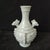 Art Deco Chinese Ceramic Vase,Guan Ware Crackle Glaze Celadon Porcelain Double Ears Vase For Sale - Image 3 of 9