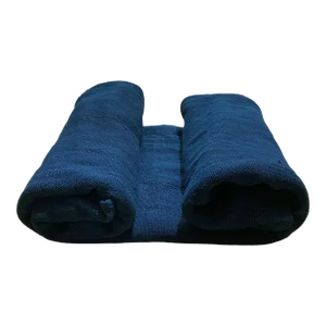 Fine Plain Indigo Cloth - Mossi Tribe Burkina Faso 73" H by 37" W
