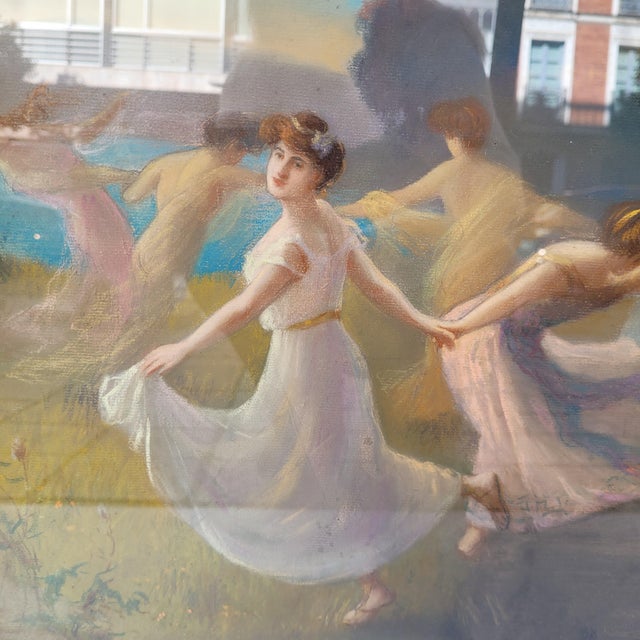 Follower of Leopold François Kowalski, Dance, Early 20th Century, Pastel on Paper For Sale - Image 10 of 18