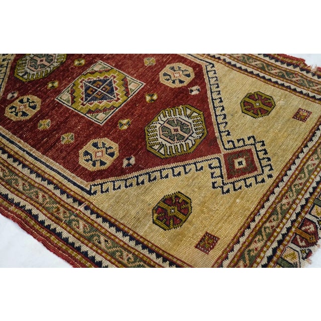 Antique Turkish Anatolian Rug 1'9'' x 2'10'' For Sale In New York - Image 6 of 10
