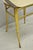 Vintage Italian Hollywood Regency Sculptural Brass Chiavari Style Accent Chair For Sale - Image 14 of 17