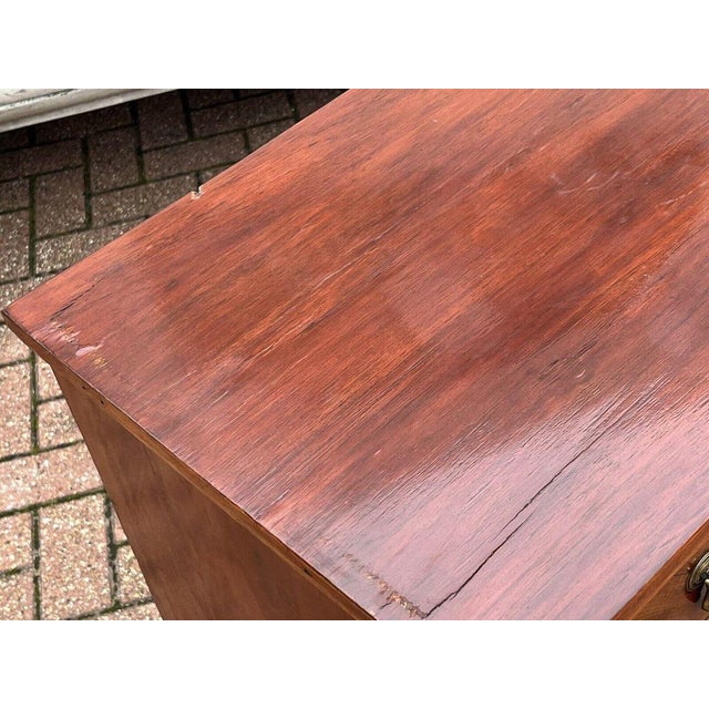 Small Mahogany Chest of Drawers For Sale - Image 9 of 15