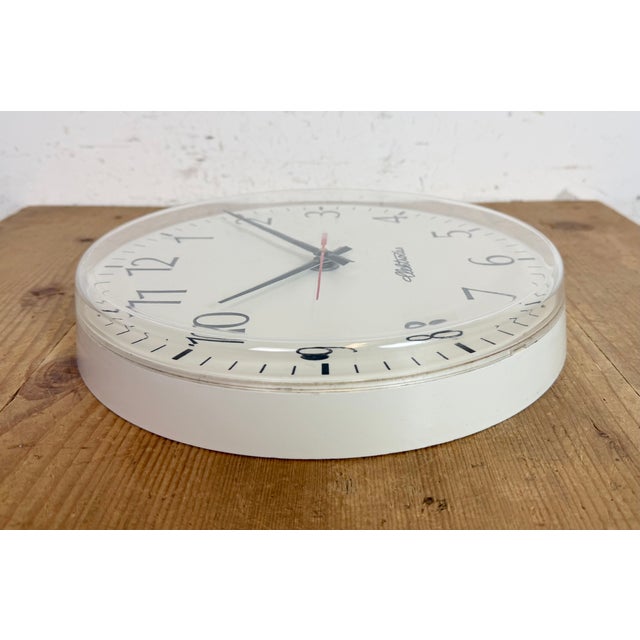 Vintage Office Wall Clock from Elektročas, 1990s For Sale - Image 14 of 18