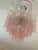 Pink Ombre Murano Chandelier Tronchi For Sale - Image 9 of 9