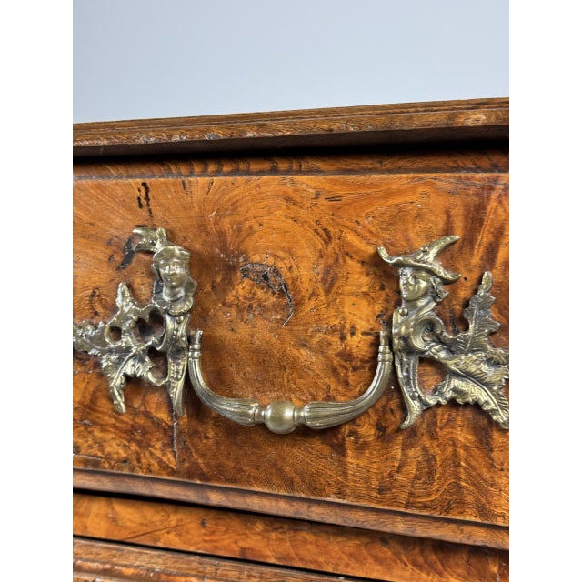 Brown French Chest of Drawers, 1700s For Sale - Image 8 of 18