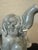 De Sarreguemines Sarreguemines French Majolica Elephant Pitcher – Model 4470 – c.1900 For Sale - Image 4 of 14