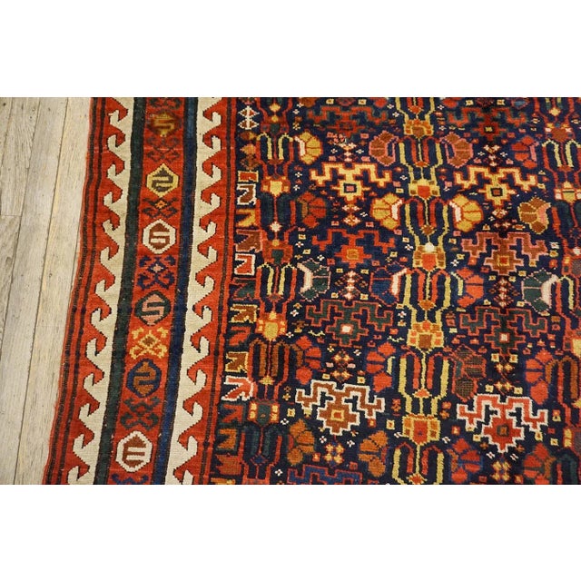 19th Century 19th Century W Persian Sauj Bulak Carpet For Sale - Image 5 of 12