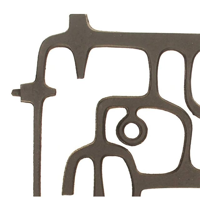 Vintage Wall Art Sculpture, 1950s For Sale - Image 4 of 11