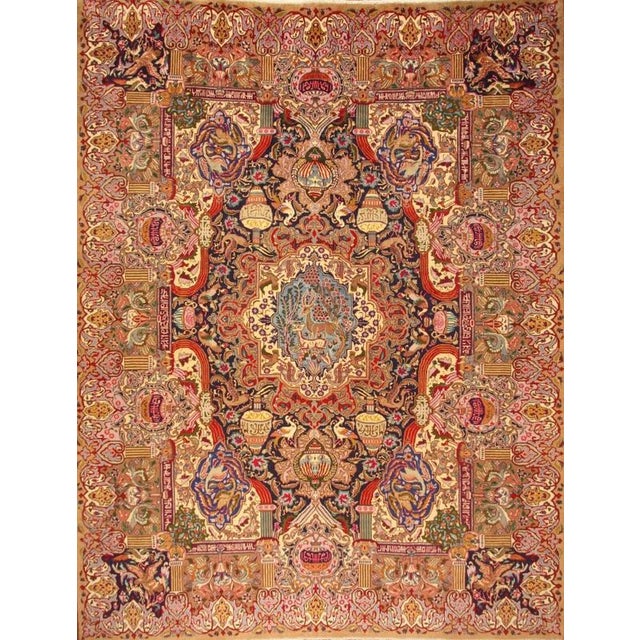 H1 Middle Eastern Rug in Wool For Sale - Image 11 of 11