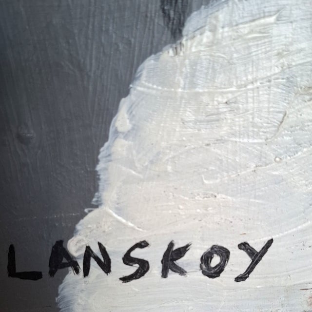Late 20th Century Attributed to André Lanskoy - Abstract Composition, Oil on Canvas For Sale - Image 4 of 4