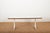Mid-Century Modern Model 5559 Pedestal Series Dining Table in White Coated Cast Aluminum and Resin with Walnut by George Nelson & Associates for Herman Miller, 1960 For Sale - Image 3 of 14