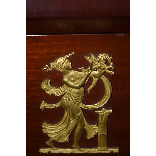 Brown Neoclassical Philadelphia Pier Table For Sale - Image 8 of 9