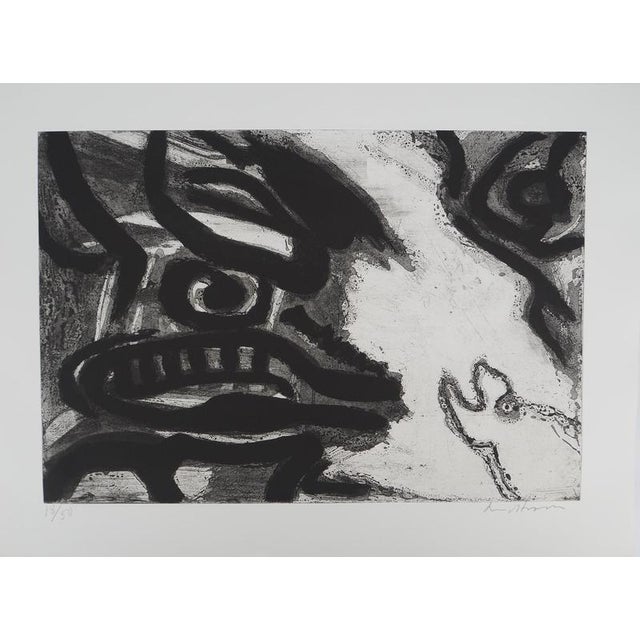 Bengt Lindstrom,: Totemic Animal, Engraving For Sale - Image 7 of 7