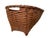 19th Century Oversize Antique Splint Basket For Sale - Image 5 of 8