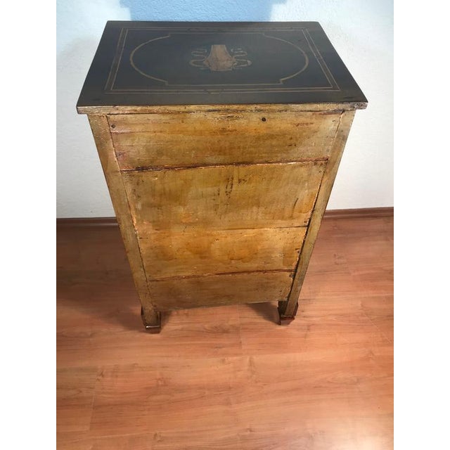 Wood Neo-Classical Italian Provincial Walnut and Yew Marquetry Cabinet, 1780 For Sale - Image 7 of 8