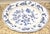 Elegant and timeless, this beautiful vintage oval serving platter in the iconic Blue Danube pattern brings classic blue-...