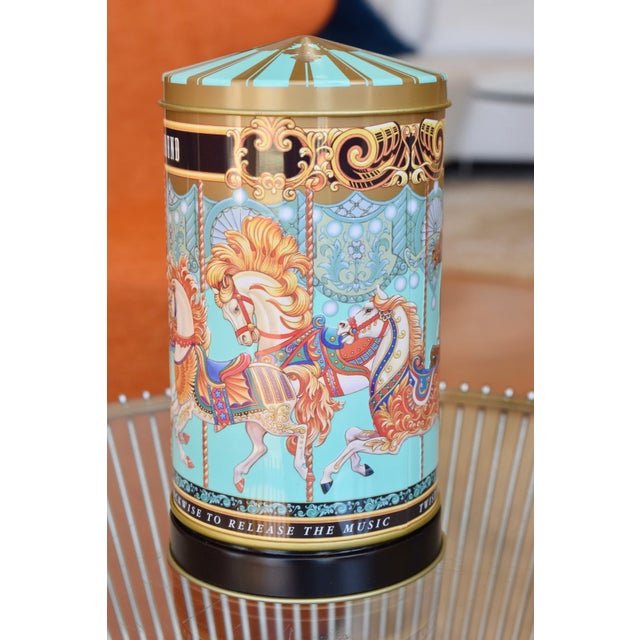 Victorian Fortnum & Mason's Merry-Go-Round Musical Tin For Sale - Image 3 of 7