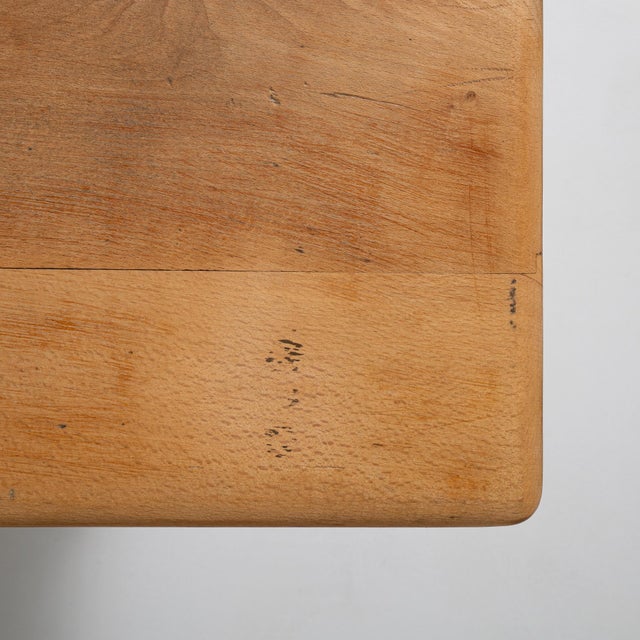 Cast Iron Bistro Table, Tan, France, Early 20th Century For Sale - Image 9 of 12