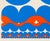 Ronald Abram (Dutch/American, 1938-1999), Infinitesimale Constantes, Silkscreen in Colors, 1970, published Transworld Art,...