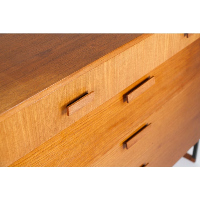 Vintage Teak Shoe Cabinet, Germany, 1960s For Sale - Image 9 of 15