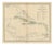 Antique Map of the Antilles or West India Islands with Island Areas, 1858 For Sale