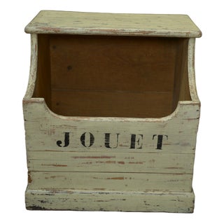 Fir Toy Box, 1930s For Sale