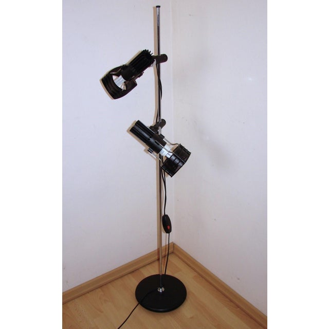 Floor Lamp from Hustadt Leuchten, 1970s, in Very Good conditions. Designed 1970 to 1979 European Plug (up to 250V).The...