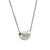 2020s Tiffany & Co. Silver Elsa Peretti Bean Design Pendant Necklace 3.06g For Sale - Image 5 of 9
