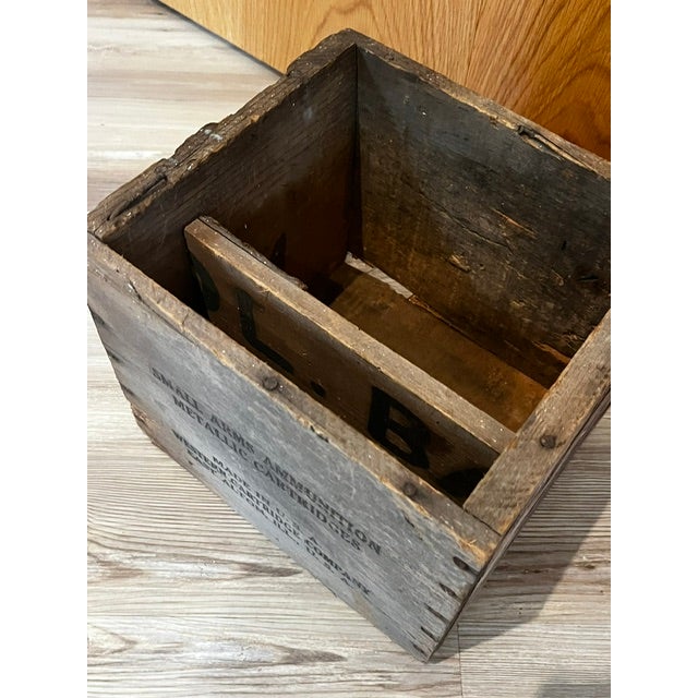 Western Cartridge Company Wooden Ammunition Box For Sale - Image 11 of 12