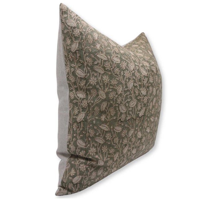 Enhance your home décor with this elegant Block Print Cushion Cover, crafted from thick linen for a luxurious and durable...