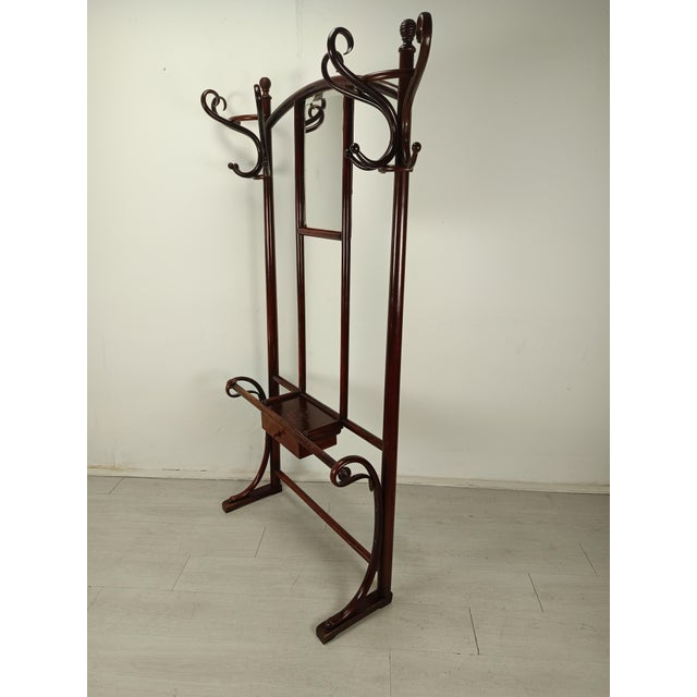 Bistrot Wall Coat Rack from Thonet, 1890s For Sale - Image 6 of 18