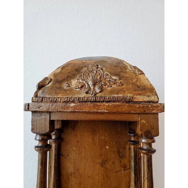 Wood Antique European Religious Altar Tabernacle For Sale - Image 7 of 11