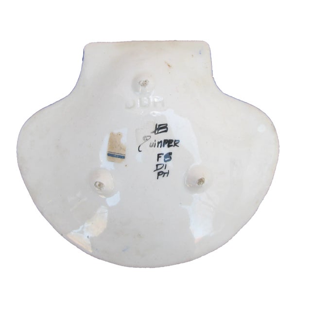 Ceramic French Quimper Faience Pottery, Set of 3 For Sale - Image 7 of 9