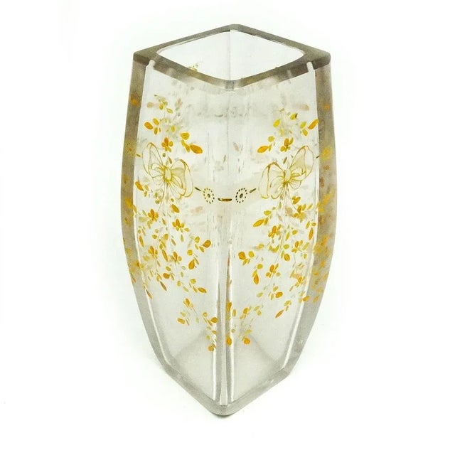 Art Nouveau Vase from Moser, Czechoslovakia, 1900s For Sale - Image 3 of 13