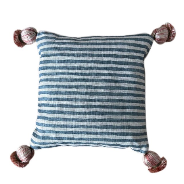 Add a touch of tailored luxury and a soothing fragrance to your space with this bespoke, handmade accent pillow. Crafted...