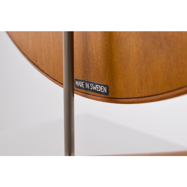 1960s Tilting Freestanding Mirror, Sweden, 1960s For Sale - Image 5 of 7