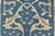 Oushak Runner 2’7” X 10′ Blue Wool Tribal Hand-Knotted Oriental Rug For Sale - Image 9 of 13