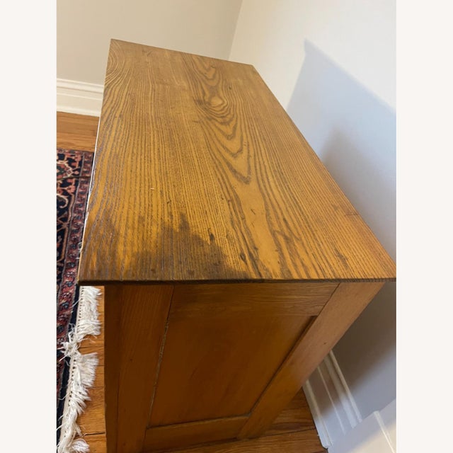 Early 20th Century 3-Drawer Oak Dresser For Sale - Image 4 of 4
