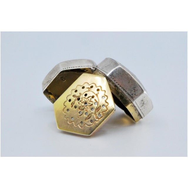 Vinaigrette Box in Gold and Paw For Sale - Image 3 of 11