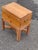 1990s Vintage Pine Trinket Chest With a Hinged Lid, Elevated on a Stand For Sale - Image 4 of 9