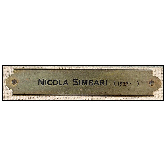 Late 20th Century Late 20th Century Afternoon Walk, Nicola Simbari For Sale - Image 5 of 6
