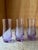 Mid-Century Neodymium Alexandrite Glass Highball Tumblers Set of 6, 1970, Set of 6 For Sale - Image 11 of 13