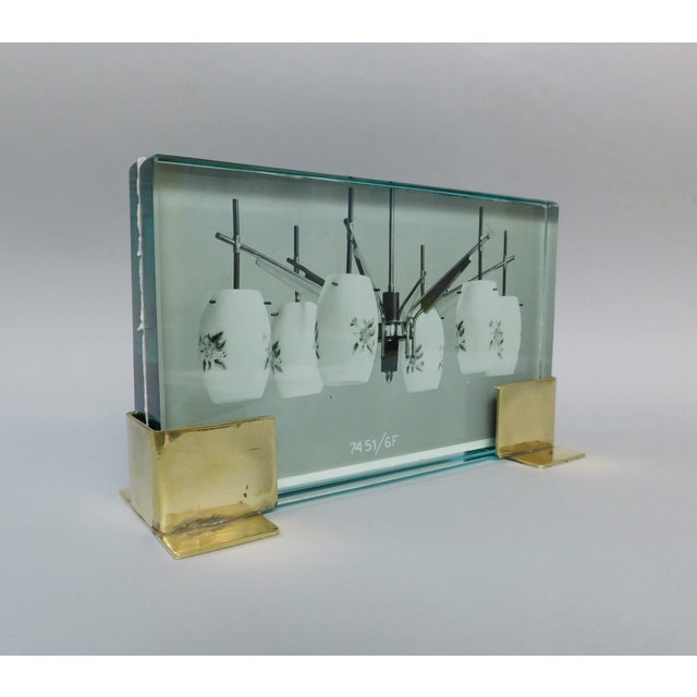 Brass 1950s Photo Frame by Fontana Arte For Sale - Image 8 of 8