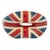 Solange Azagury Partridge Union Jack Hot Lips Ring 5.5 Sterling Silver size 5.5 For Sale