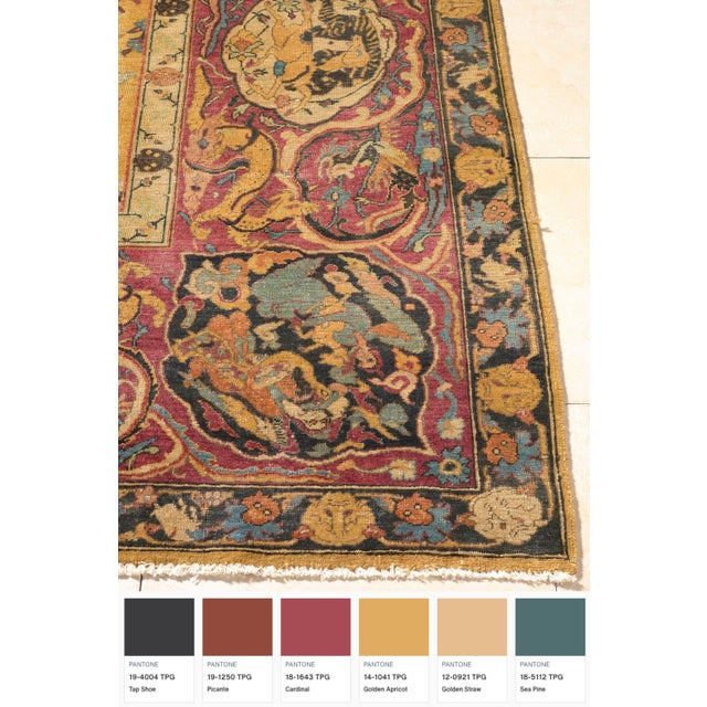 New-Made Vintage Area Rug Sahel For Sale - Image 11 of 12