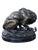This is a faithful reproduction from the early 1900s of the bronze sculpture "Lion Crushing a Serpent" (Lion écrasant un...